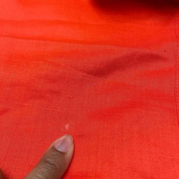 Georgiana by Naji Ref 100% Linen Capri  Pants plus size 1X W/Belt
NWT - Picture 8 of 9